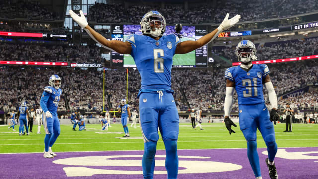 Detroit Lions safety Ifeatu Melifonwu